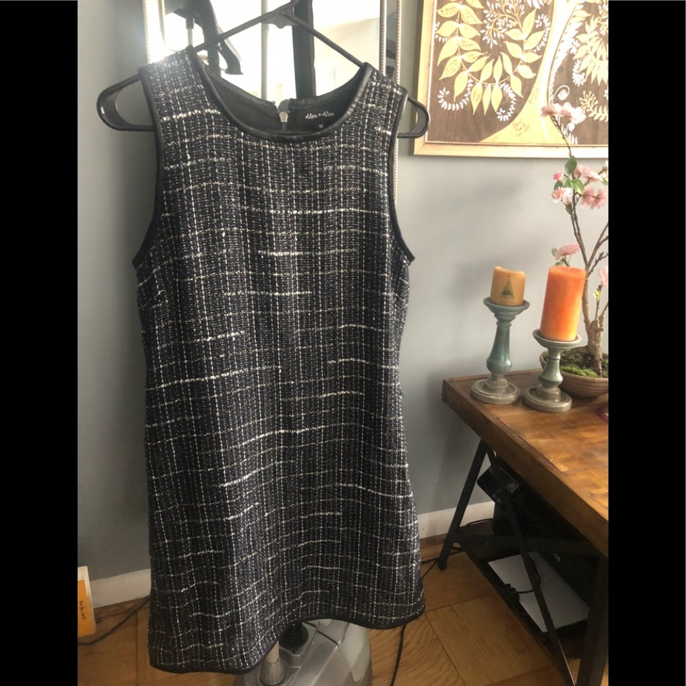 Great ALEX & ALEX tweed dress, M!
